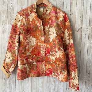 Sigrid Olsen Collection Light Silk Coat